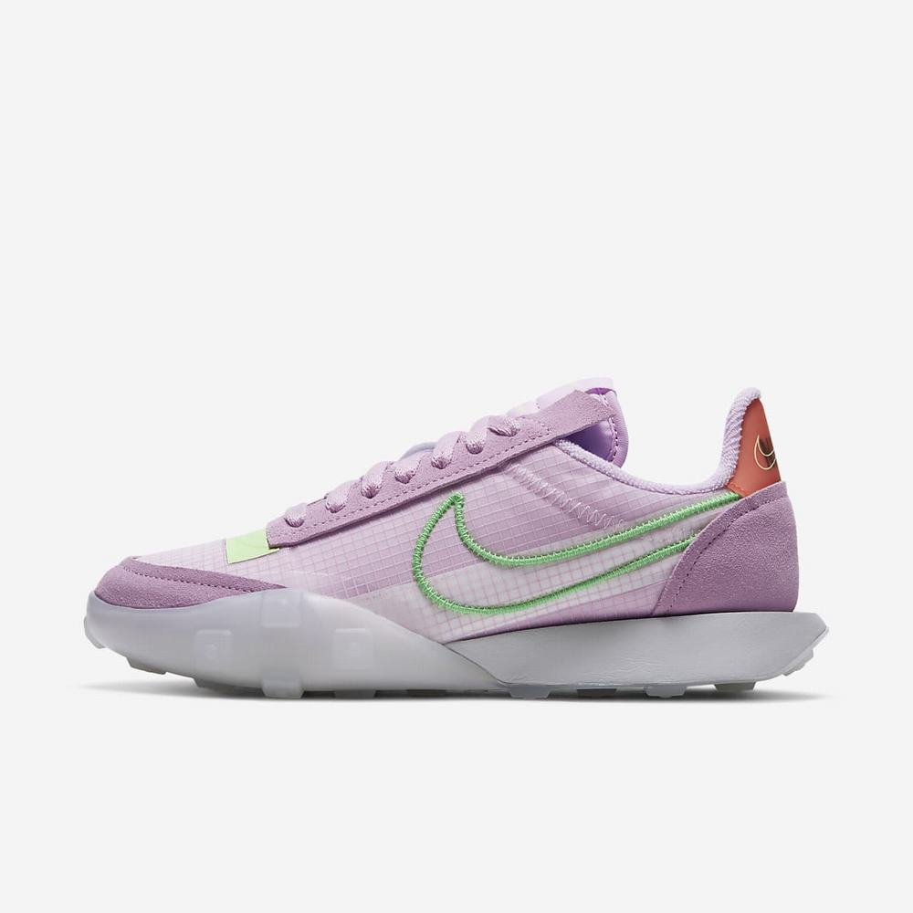 Sneakers Nike Waffle Racer 2X Rose 2741-953 Light Arctic Pink/Grey Fog/Barely Volt/Poison Green Femme | REH-11107502